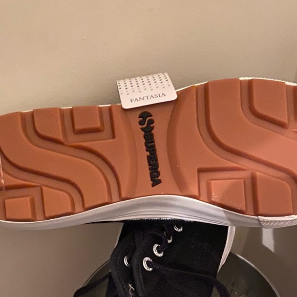 Superga Platform Sneaker Black - Picture 4 of 4